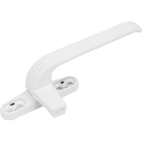 1 Stück Flügelfenster Verriegelungsgriff Aluminiumlegierungs Rechte Hand Weiß (1/5)