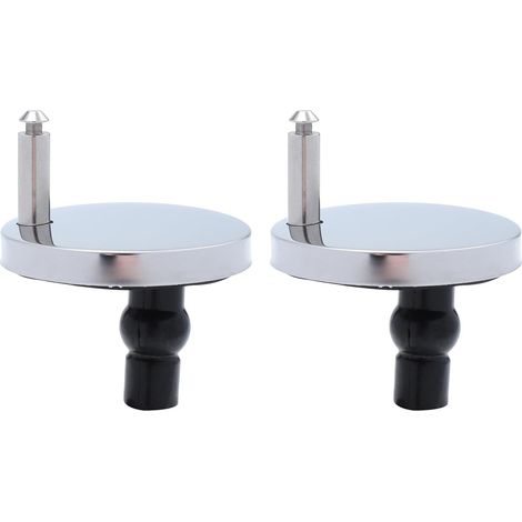 2 Pièces Kit Vis Fixation Wc, Caoutchouc (1/5)