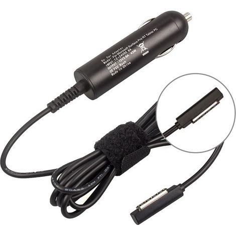 Adaptador de corriente para coche CoreParts para MS Surface, mbxms-DC0001