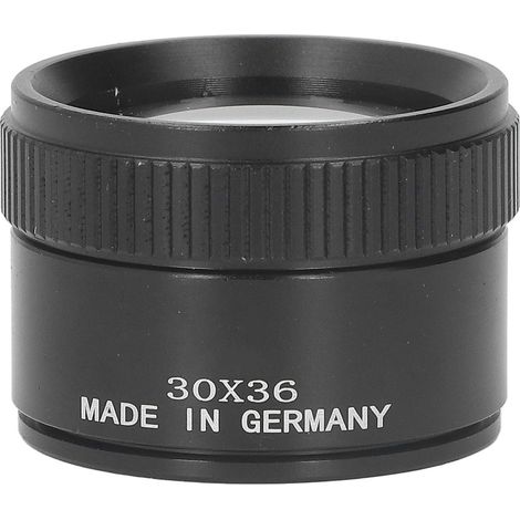 Schmucklupe 30x (30x36 mm) mit optischer Linse, Vergrößerungsglas für Inspektion und Heimwerkerarbeiten (1/5)