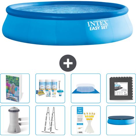 Easy Set Pool Rund - 457x107 cm - 9-teilig S581