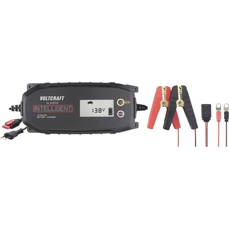 VOLTCRAFT AL26000 VC-16721005 Caricatore automatico 12 V, 24 V 26 A 13 A (1/5)