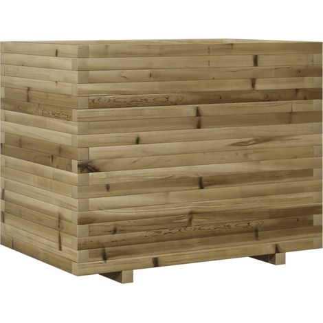 Maison Exclusive - Fioriera da Giardino 90x60x72 cm in Legno di Pino Impregnato (1/5)