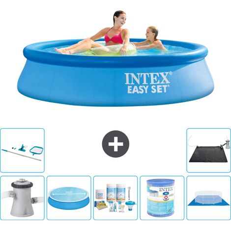 Intex Piscine Easy Set Ronde - 244x61 cm - 8-pièces S30819 (1/5)