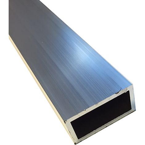 Tube en Aluminium RS PRO 20mm x 50mm x 1m ( Prix pour Lot de 5 )