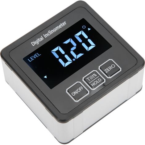 Digitaler Winkelmesser mit LCD-Bildschirm, digitaler Neigungsmesser und Magnet (1/5)