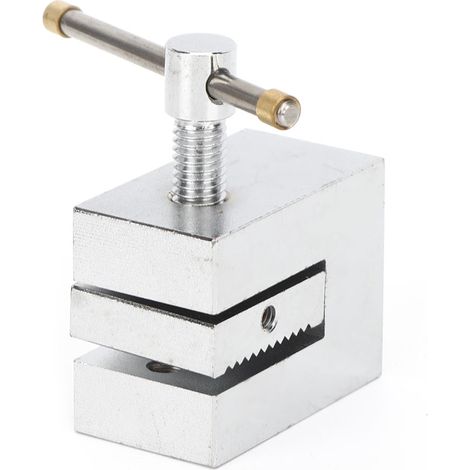 Pince à dent unique droite en acier inoxydable, dispositif de mesure de force de traction-compression pour machine d'essai de traction 500 N (1/5)