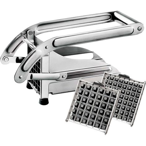 Baumalu - Coupe frite inox 2grilles