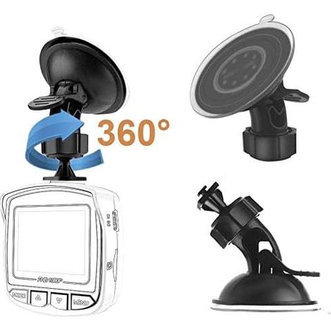 Voiture Dash Cam Support de Fixation à Ventouse (1/3)