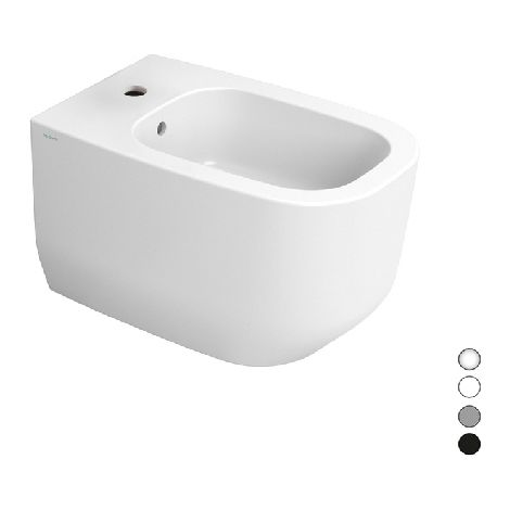Bidet sospeso alba bianco