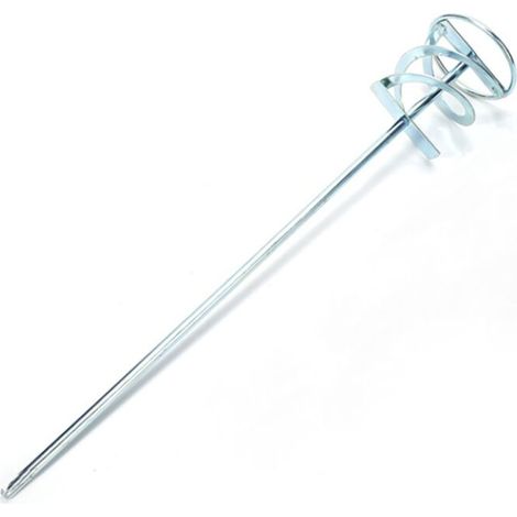 FENOPLASTICAMalaxeur, Tige malaxeur double hélices, Mélangeur 120 mm, Longueur 500mm, Agitateur hélicodal (1/4)