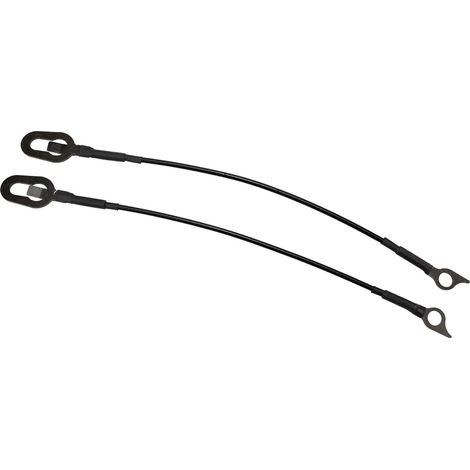 Heckklappenkabel kompatibel mit Dodge Ram 1500 2500 3500 Baujahr 1994 bis 2002, 55345124AB 55345125AB, Hebeklappen-Stützgurte Pickup