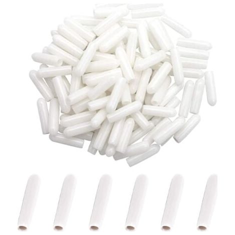 (Blanc)，Capuchons pour Lave-Vaisselle Panier[100 Pièces], Capuchon du Lave-Vaisselle, Capuchons pour Panier à Vaisselle, Accessoires Lave-Vaisselle, Antirouille (1/5)