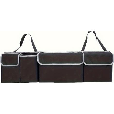Rangement Coffre de Voiture • Organisateur Coffre Voiture avec Modules Divisibles et Sac Isotherme Intégré (1/5)