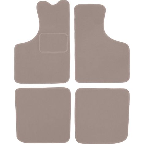Beige Veloursmatten für: Skoda 105 / 120 / 130 Limousine (1976-1990) (1/5)