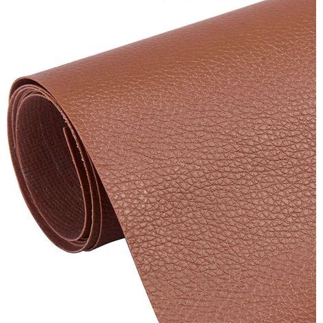 Kit de réparation de patchs en cuir, patchs en cuir auto-adhésifs, neufs, marron clair (1/5)