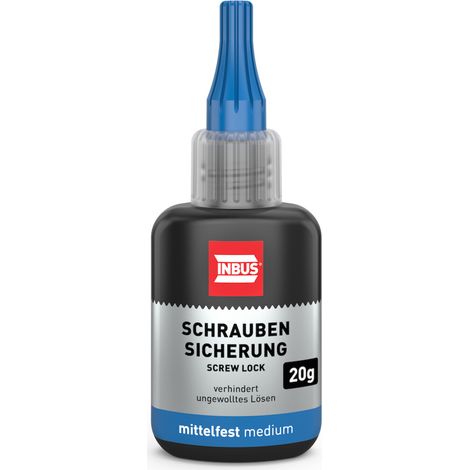 INBUS 79560 Schraubensicherung mittelfest, 20g — Made in Germany (1/5)