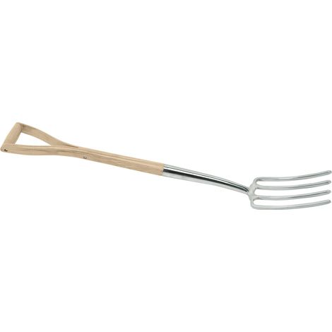 Draper 99011 Draper Heritage Stainless Steel Border Fork with Ash Handle (1/5)