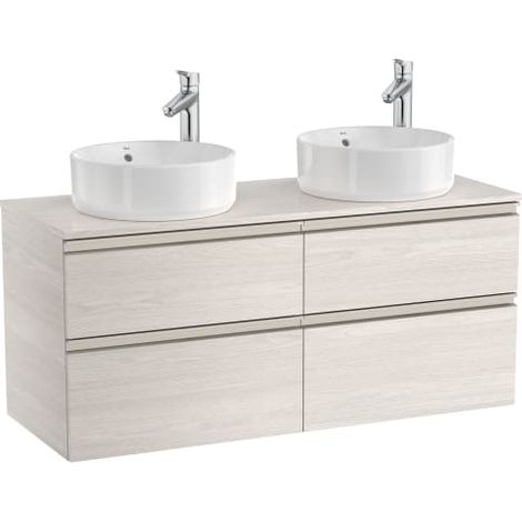 MUEBLE THE GAP P/LAV.DBL.1200X460 FRESNO NÓRDICO P/LAVABOS SBENC.DOS CJN.