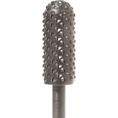 FRESA ROTATIVA FORMA CILINDRICA A TESTA RAGGIATA 15mm.