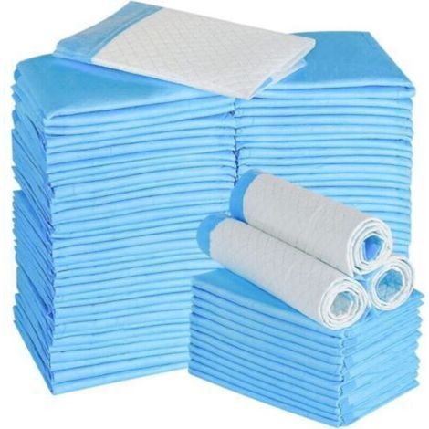 Lot de 100 Tapis Educateurs pour Chiens, 33 x 45 cm Couches Tapis de Dressage jetables pour Chiot,Super absorbants,Anti-odeurs, (1/5)