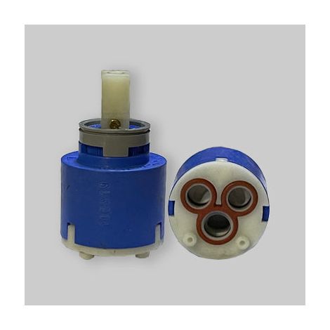 Cartuccia di ricambio in ceramica per miscelatore monocomando vasca senza distanziatore ø35 PAFFONI (1/2)