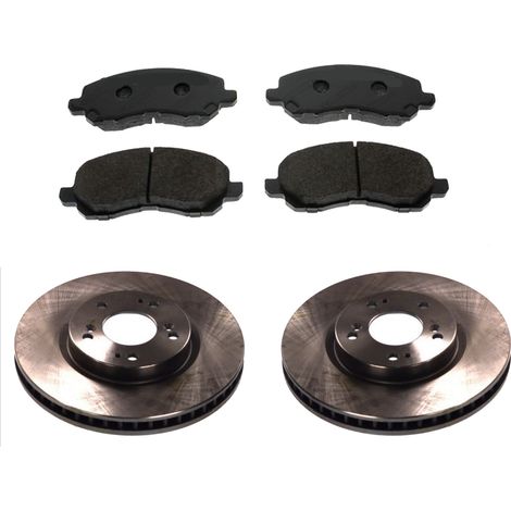 KIT FRENI ANTERIORI compatibile con DODGE AVENGER - DISCHI + PASTIGLIE OEM: FDB1621 / 17881 /SOSTITUZIONE DIRETTA/BASSA POLVERE/SILENZIOSO (1/5)