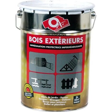 Oxi Targobois trattamento liquido marrone scuro 5 litri