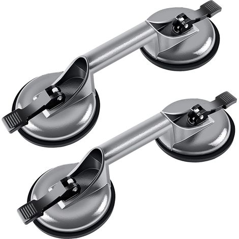 Ventouse 100 kg, ventouse de manutention en aluminium 120 mm, ventouse de vitrier (1/5)