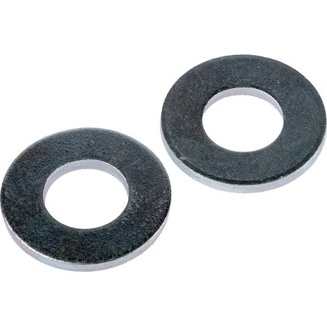 Rondelle plate, M12 (Form C), Acier, 13mm x 28mm, Galvanisé brillant ( Prix pour Sachet de 100 )