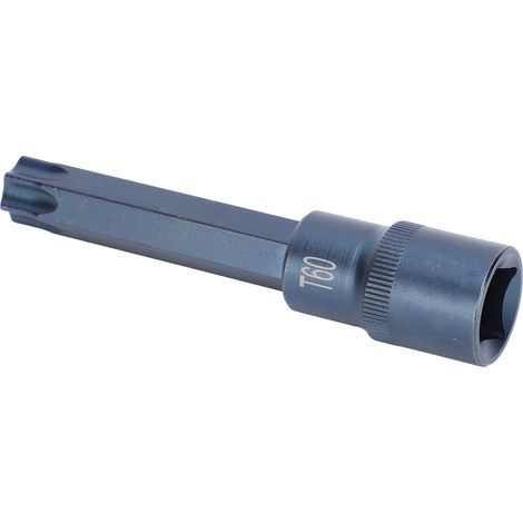 Embout de tournevis étoile 1/2 po, douille carrée, outil de quincaillerie en acier allié S2 pour clé (1/5)