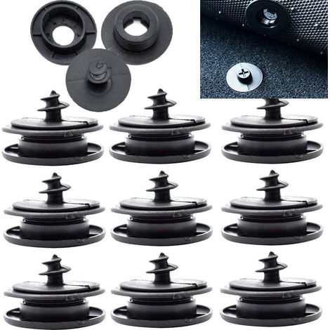 Clips de fixation pour tapis de sol de voiture - Clips universels pour tapis de voiture (lot de 20) (1/5)