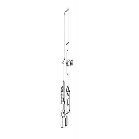 FERCO Crémone F15 - côte DF sans rampe - 851 - 1100 - 250 - 940 - 1