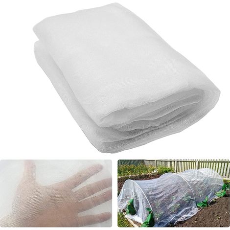 Filet Anti Insecte - 3 X 4 M - Maille Fine 0,8 Mm - Pour Potager Jardin Fenêtre - 1 Pièce (1/5)