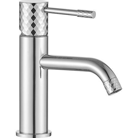 WASCHTISCHARMATUR REA LUNGO DIAMOND CHROME LOW
