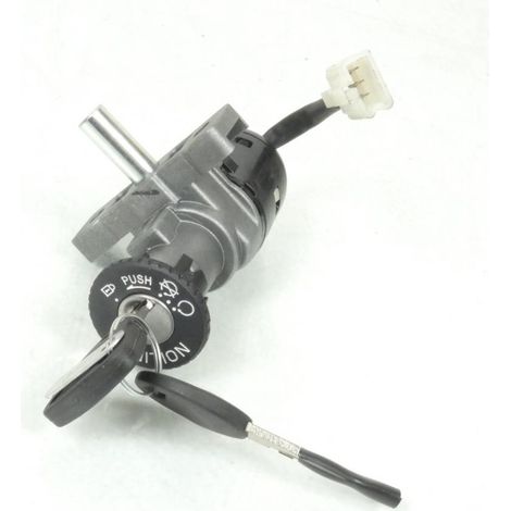 [JAMAIS UTILISE] Kit serrure origine pour Scooter Yamaha 50 Ew Slider Naked 2006 à (1/5)