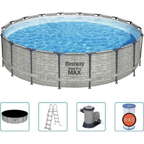 Piscine Bestway Power Steel 549 x 122 cm (1/5)