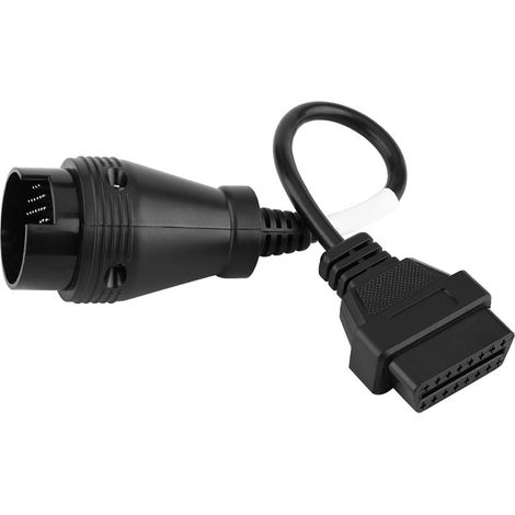 Adaptateur OBD2 38 vers 16 broches, câble diagnostic pour camion Iveco, connecteur robuste, outil de test électronique. (1/5)