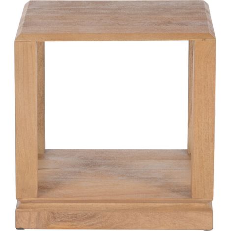Mesita Auxiliar Mango 45X45X45 Chorro De Arena (1/5)