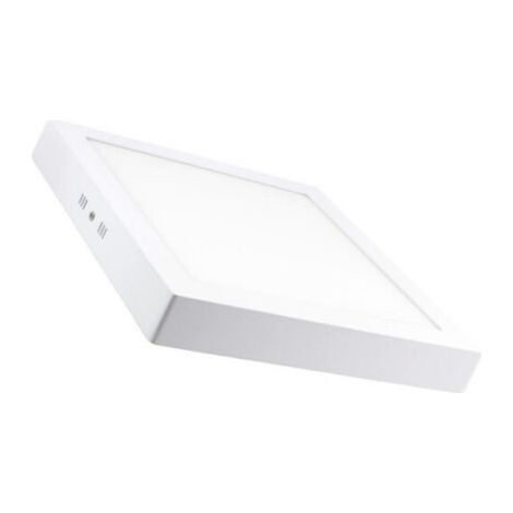 PANNELLO 40x40 PLAFONIERA LED Cm ROTONDO QUADRATO 36W DA ESTERNO Bianca - 40x40 - QUADRATO - 36 (1/5)