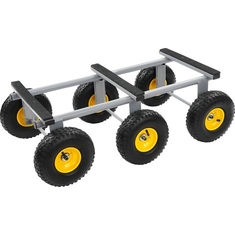 Déplaceur Tout-Terrain, Construction Robuste, Capacité de Charge de 544,31 kg, GRIS (1/2)