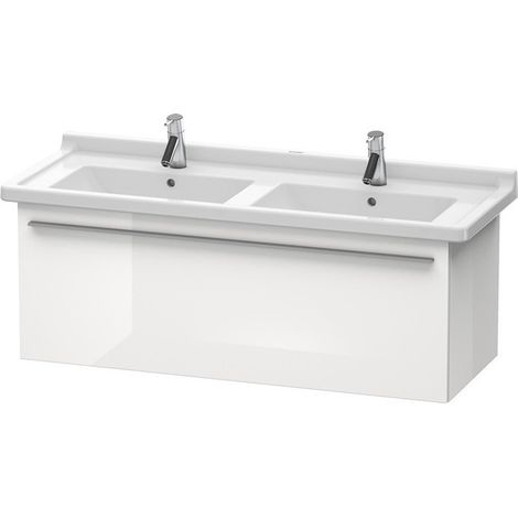 Meuble sous-vasque X-LARGE 468x1200x448mm blanc brillant lack