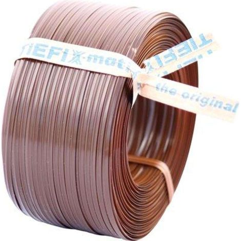 PIATTINA ANIMATA MATIC TIEFIX - PVC MARRONE X LEGATRICE HYUNDAI 35505 MT 90 - 5 pezzi