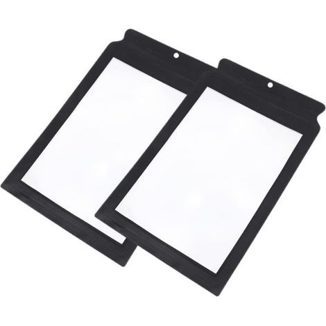 Grande loupe 3X pleine page avec cadre et format carte pour lire des livres, des cartes, des journaux, des manuels d'instructions. (1/5)