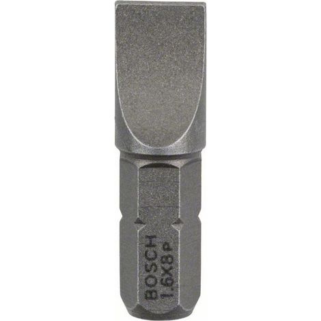 Bosch Schrauberbit Extra-Hart, S 1,2 x 6,5, 49 mm, 3er-Pack (1/2)