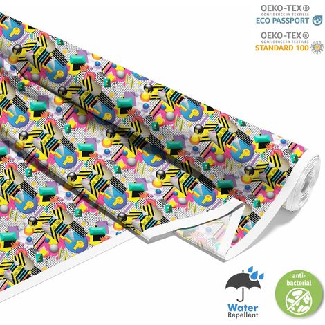 TISSUS DÉCORATIFS D'EXTÉRIEUR OXFORD - Motif géométrique I DX3310 (1/5)