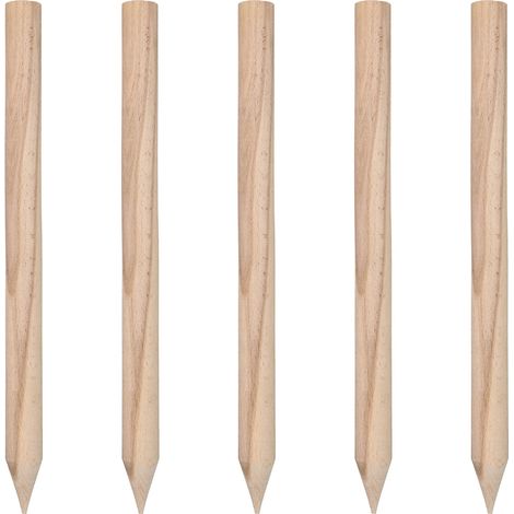 Tuteurs géodésiques en hêtre KOTARBAU® pour tomates, légumes et arbres, 40 cm, lot de 5