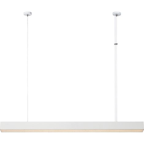 Suspension linéaire Mira 120 cm LED 45W CCT Tuya blanc (1/5)