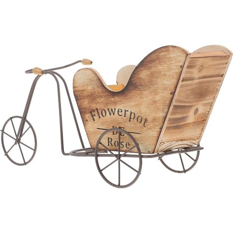 Vintage Eisen Fahrrad Deko Pflanzgefäß und Eisen Kleines