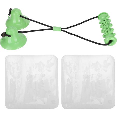 Jouet À Mâcher Pour Chien - TPR Souple Avec Ventouses Doubles - Nettoyage Des Dents Et Réduction Du Stress - Vert (1/5)